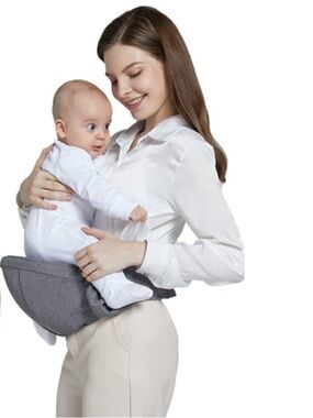 CHICCO Baby Hip Seat Carrier Chair – Grey
